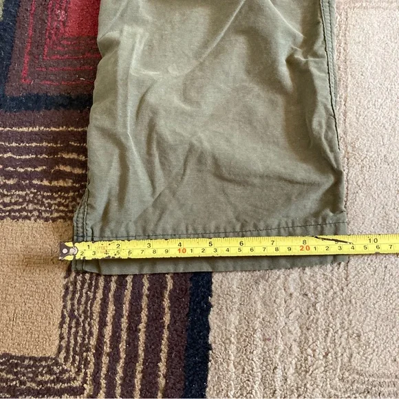 WearFirst Men's Olive Stone Convertible Zip Off Cargo Pants Shorts Size 34x30 - Picture 12 of 12